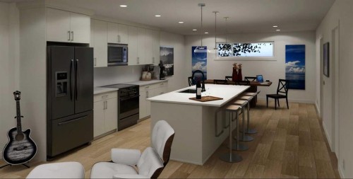 804 6 Street South, Lethbridge, AB - Indoor Photo Showing Kitchen