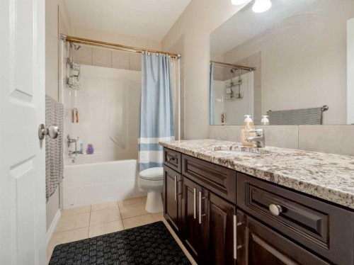 605 Couleecreek Place South, Lethbridge, AB - Indoor Photo Showing Bathroom