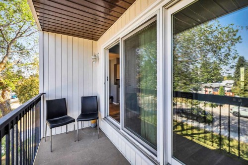 303-11445 41 Avenue Nw, Edmonton, AB - Outdoor With Deck Patio Veranda With Exterior