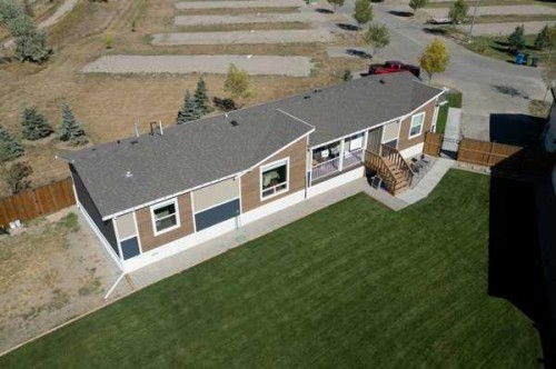 2037 Sunflower Crescent, Coaldale, AB - Outdoor With Deck Patio Veranda