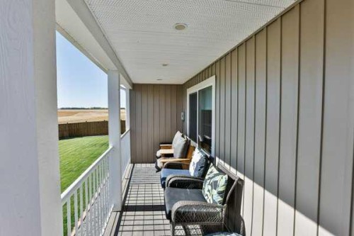 2037 Sunflower Crescent, Coaldale, AB - Outdoor With Deck Patio Veranda With Exterior