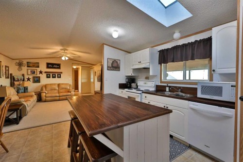 225075 Twp Rd 55, Magrath, AB - Indoor Photo Showing Kitchen With Double Sink