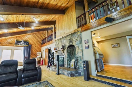 121S 100W, Raymond, AB - Indoor With Fireplace