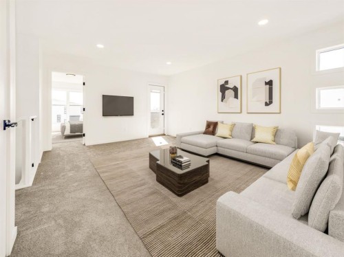 351 Blackwolf Boulevard North, Lethbridge, AB - Indoor Photo Showing Living Room