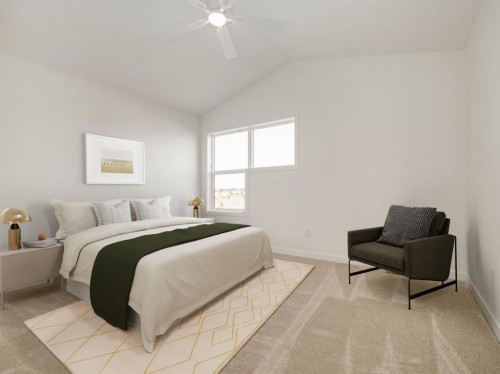 734 Violet Place West, Lethbridge, AB - Indoor Photo Showing Bedroom