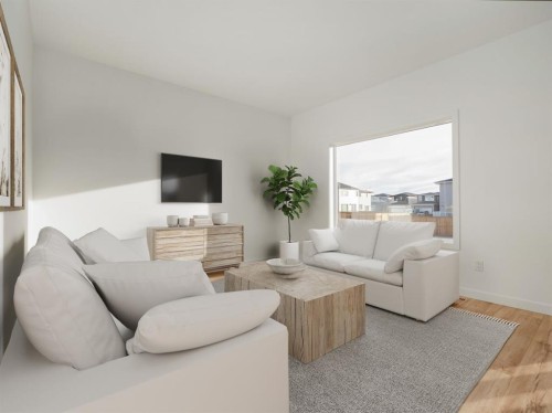734 Violet Place West, Lethbridge, AB - Indoor Photo Showing Living Room