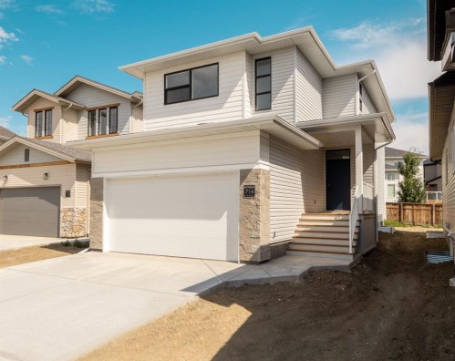 750 Violet Place West, Lethbridge, AB - Outdoor With Facade