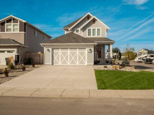 3028 21 Street, Coaldale, AB - Outdoor With Facade