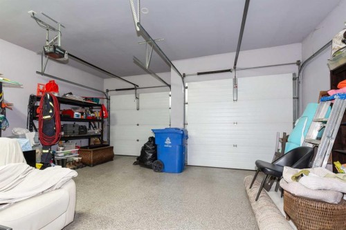 80 Canyon Boulevard West, Lethbridge, AB - Indoor Photo Showing Garage