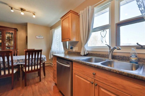 50 N 100 W, Raymond, AB - Indoor Photo Showing Kitchen With Double Sink