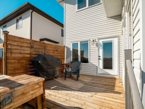 660 Aquitania Boulevard West, Lethbridge, AB - Outdoor With Deck Patio Veranda With Exterior