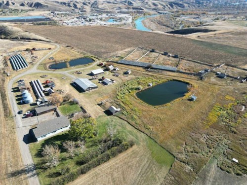 221036 Twp Rd 9-1A Township, Rural Lethbridge County, AB - Outdoor With View