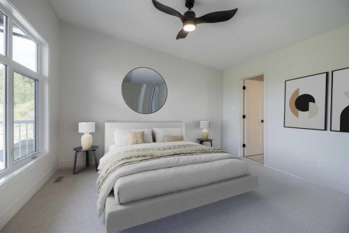 8603 25 Avenue, Coleman, AB - Indoor Photo Showing Bedroom