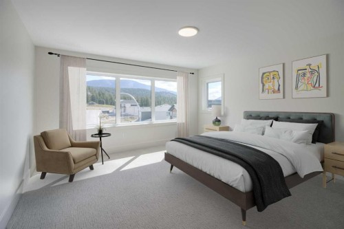 8603 25 Avenue, Coleman, AB - Indoor Photo Showing Bedroom