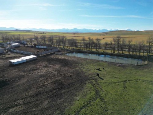 275083 Twp Rd 41, Hill Spring, AB - Outdoor With View