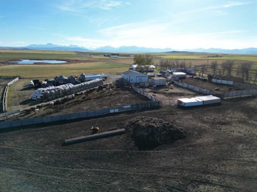 275083 Twp Rd 41, Hill Spring, AB - Outdoor With View