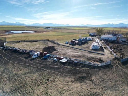 275083 Twp Rd 41, Hill Spring, AB - Outdoor With View