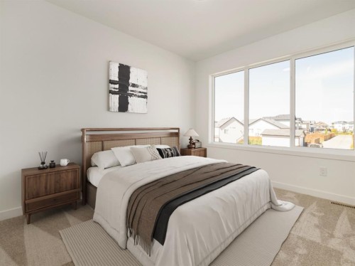 669 Blackwolf Boulevard North, Lethbridge, AB - Indoor Photo Showing Bedroom