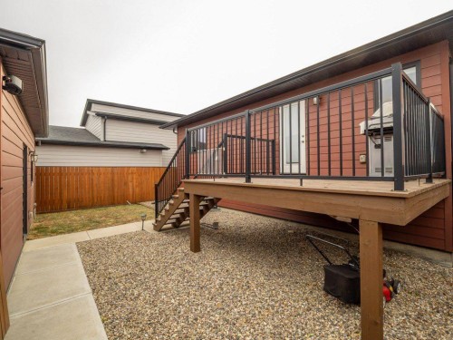 359 Caledonia Boulevard West, Lethbridge, AB - Outdoor With Deck Patio Veranda With Exterior