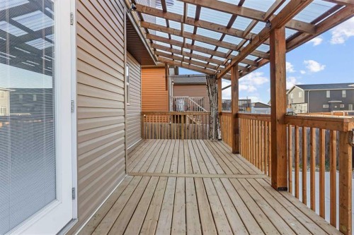 547 Blackwolf Boulevard North, Lethbridge, AB - Outdoor With Deck Patio Veranda With Exterior