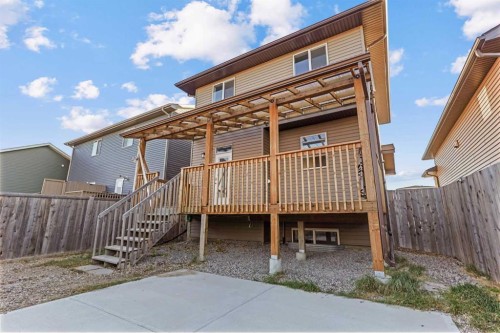 547 Blackwolf Boulevard North, Lethbridge, AB - Outdoor With Deck Patio Veranda