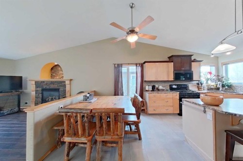 145 Blackfoot Circle West, Lethbridge, AB - Indoor With Fireplace