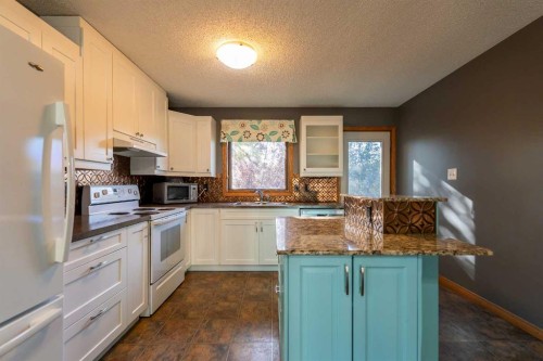 897 Red Crow Boulevard West, Lethbridge, AB - Indoor Photo Showing Kitchen With Double Sink