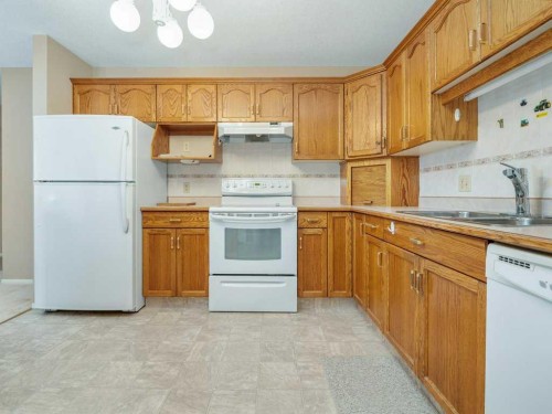 31C-2311 19 Street, Coaldale, AB - Indoor Photo Showing Kitchen With Double Sink