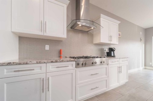 523 Firelight Place West, Lethbridge, AB - Indoor Photo Showing Kitchen With Upgraded Kitchen