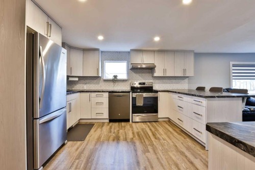 248 Crescent Avenue North, Picture Butte, AB - Indoor Photo Showing Kitchen With Upgraded Kitchen