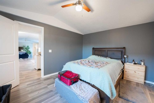 42 Westover Crescent, Claresholm, AB - Indoor Photo Showing Bedroom