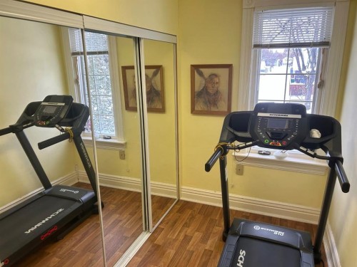 1263 5 Avenue South, Lethbridge, AB - Indoor Photo Showing Gym Room