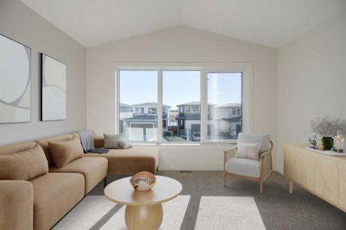 4517 31 Avenue South, Lethbridge, AB - Indoor Photo Showing Living Room