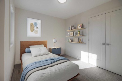 4517 31 Avenue South, Lethbridge, AB - Indoor Photo Showing Bedroom