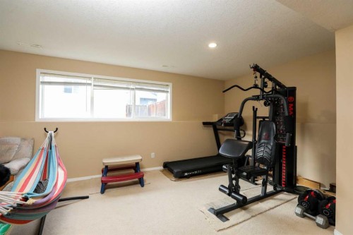 52 Lynx Road North, Lethbridge, AB - Indoor Photo Showing Gym Room