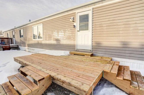 27 Westover Crescent West, Claresholm, AB - Outdoor With Deck Patio Veranda With Exterior