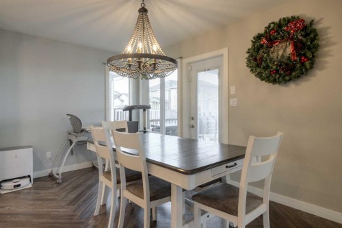 541 Aquitania Boulevard West, Lethbridge, AB - Indoor Photo Showing Dining Room
