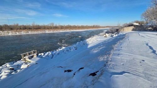 305 Lyndon Road, Fort Macleod, AB - Outdoor With Body Of Water With View