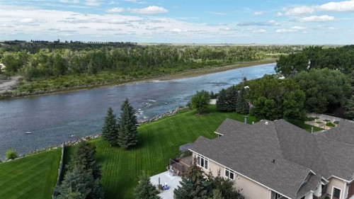 305 Lyndon Road, Fort Macleod, AB - Outdoor With Body Of Water With View