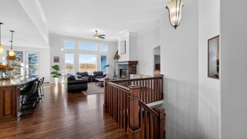 305 Lyndon Road, Fort Macleod, AB - Indoor With Fireplace