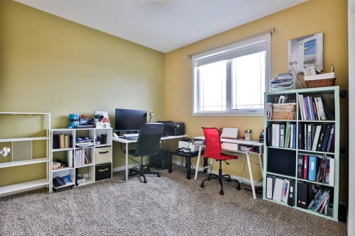 93 Riverine Lane West, Lethbridge, AB - Indoor Photo Showing Office