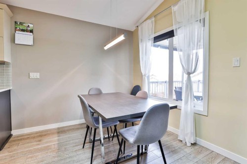 93 Riverine Lane West, Lethbridge, AB - Indoor Photo Showing Dining Room