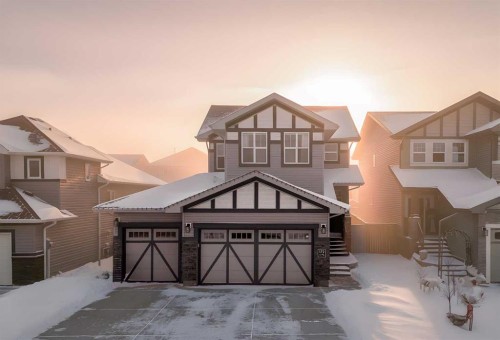 172 Firelight Way West, Lethbridge, AB - Outdoor With Facade