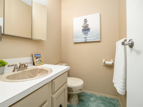 1102 Cameron Road South, Lethbridge, AB - Indoor Photo Showing Bathroom