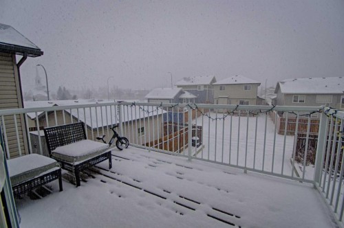 210 Keystone Lane West, Lethbridge, AB - Outdoor With Deck Patio Veranda With Exterior