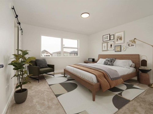 162 Caribou Bend North, Lethbridge, AB - Indoor Photo Showing Bedroom