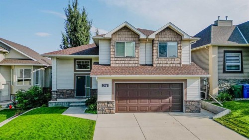 74 Rivermont Crescent West, Lethbridge, AB - Outdoor With Facade