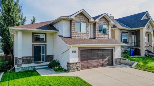 74 Rivermont Crescent West, Lethbridge, AB - Outdoor With Facade
