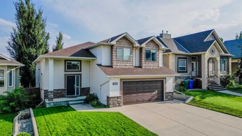 74 Rivermont Crescent West, Lethbridge, AB - Outdoor With Facade