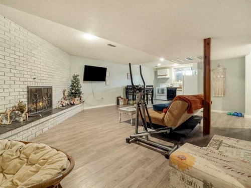 101 3 Street South, Picture Butte, AB - Indoor With Fireplace